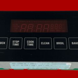 Part # WB12K005 | 164D1954P001 | GE Oven Control Board (overlay fair - Black)