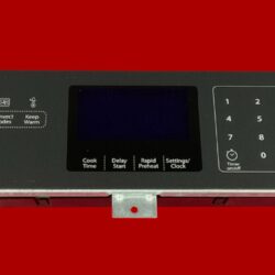 Part # W10728524 | W10658115 | W11050557 | Whirlpool Oven Membrane Switch And Control Board (overlay fair - Gray)