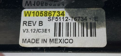 Part # WPW10586734 | W10586734 | Whirlpool Oven Control Board (overlay fair - Silver)