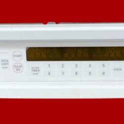 Part # WB36T10204 | WB27T10287 | GE Double Oven Panel And Control Board (overlay fair - White)