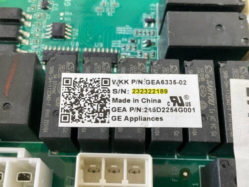 Part # WR55X40445 | GE Refrigerator Control Board