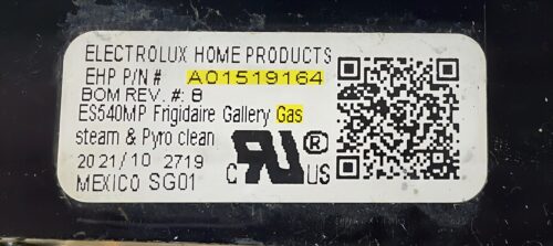 Part # 5304509230 | A01519164 | Frigidaire Gas Oven Control Board (overlay fair - Black)