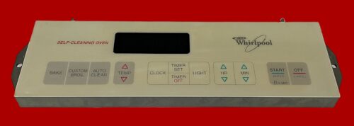 Part # 6610061 | 3196221 | Whirlpool Gas Oven Control Board (overlay good - Almond)
