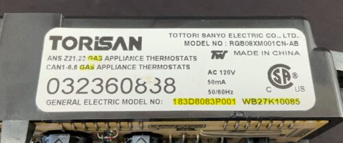 Part # WB27K10085 | 183D8083P001 | GE Gas Oven Control Board