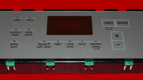 Maytag Control Board W10655845 WPW10655845 OEM Used Tested (overlay fair - Silver)