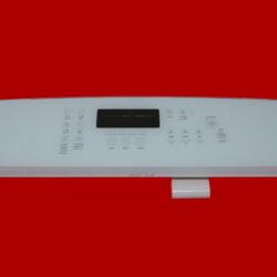 Whirlpool Gas Switch Membrane Touch Pad and Control Board WP9763252 | W10110451 | OEM Used Tested (overlay good - White)