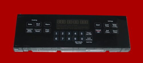 Part # WB27T11489 | 164D8496G108 | GE Oven Control Board (overlay fair - Black)