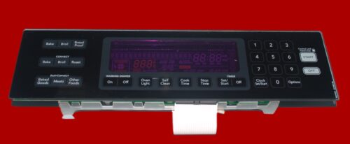 Part # WP9761566 | WP9762794 | KitchenAid Oven Touch Pad And Control Board (condition fair - Black)