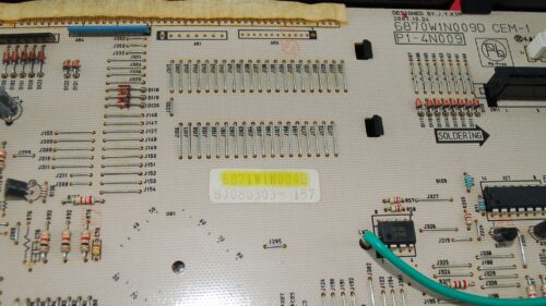 Part # 6871W1N010E | 6871W1N011D | 6871W1N009E | LG Oven Range Board