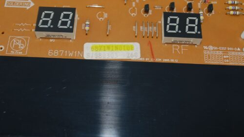 Part # 6871W1N010E | 6871W1N011D | 6871W1N009E | LG Oven Range Board