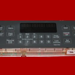 Part # WB27X25361 | 164D8496G112 | GE Oven Control Board (overlay fair - Dark Gray)