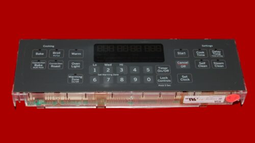 Part # WB27X25361 | 164D8496G112 | GE Oven Control Board (overlay fair - Dark Gray)