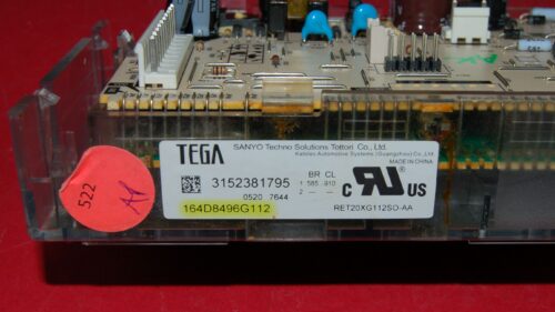 Part # WB27X25361 | 164D8496G112 | GE Oven Control Board (overlay fair - Dark Gray)