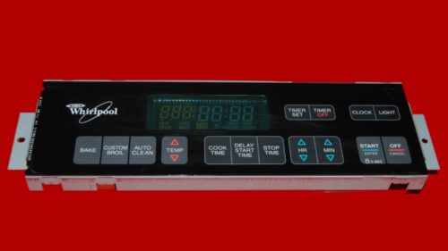Whirlpool Oven Control Board - 3195176 (overlay fair - Black)