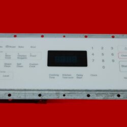 Part # DE92-03045H | DG34-00020A | Samsung Oven Touchpad and Control Board (overlay good - White)