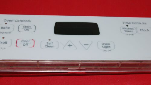 Part # 183D39934P001 | WB27K10209 | GE Gas Oven Control Board (overlay fair - White)