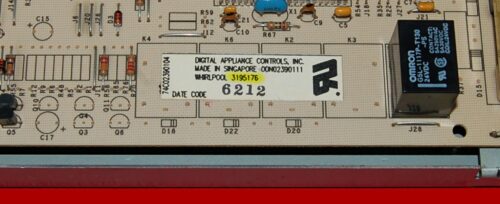 Part # 3195176 | Whirlpool Oven Control Board (overlay fair - Black)