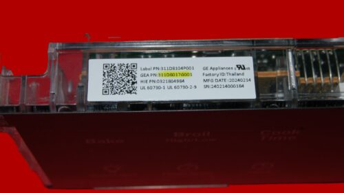 Part # WB27X48610 | 311D8017G001 - $79 | GE Oven Control Board (overlay good - Black)