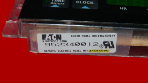 Part # 164D3143G002 | GE Oven Control Board (overlay good - Black)