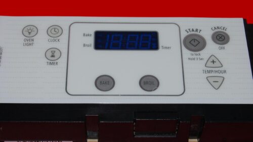 Part # WPW10114365 | W10114364 | Whirlpool Oven Control Board (overlay fair - White)