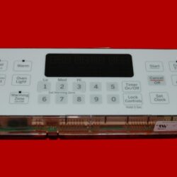 GE Oven Control Board -164D8496G167 | WB27X25361 (overlay fair - White)