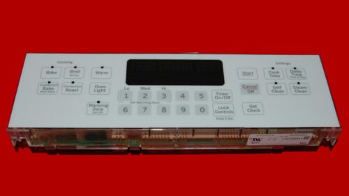 GE Oven Control Board -164D8496G167 | WB27X25361 (overlay fair - White)