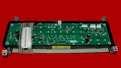 Part # WB27T11146 | WB27T11155 | Oven Glass Touchpad Membrane And Control Board (overlay good - Black)