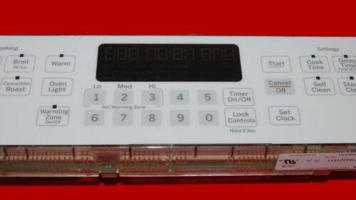 GE Oven Control Board -164D8496G167 | WB27X25361 (overlay fair - White)