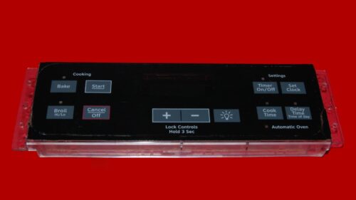 Part # WB27X42812 | 164D8450G162 | GE Gas Oven Control Board (overlay fair - Black)