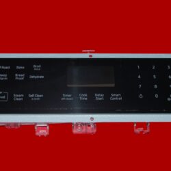 Part # DG96-00850H | DG94-04041F | Samsung Oven Touch Pad and Control Board (overlay good - Black)