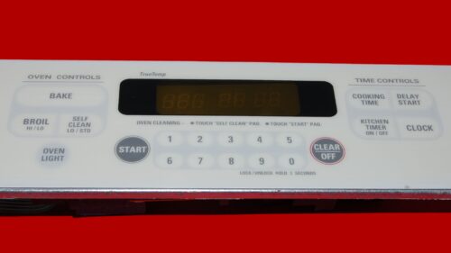 Part # WB27T10762 | WB27T10416 | GE Control Panel and Control Board (overlay fair - Bisque)