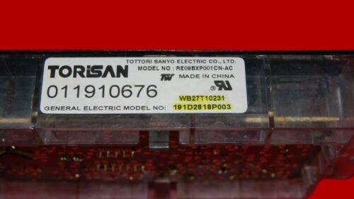 Part # WB27T10231 | 191D2818P003 | GE Oven Control Board (condition good - Dark Gray)