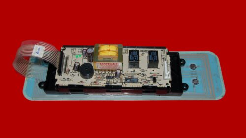 Part # WB12K19 |191D1001P020 | GE Gas Oven Control Board (overlay good - Bisque)