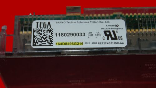 Part # WB27X29267 | 164D8496G216 | GE Oven Control Board (overlay fair - Dark Gray)