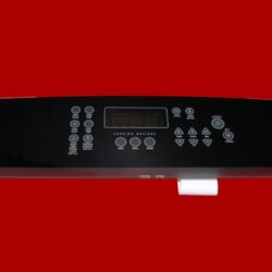 Part # 9763252 | W10116542 | 9758080 | Whirlpool Gas Oven Switch Membrane and Control Boards (overlay good - Black)