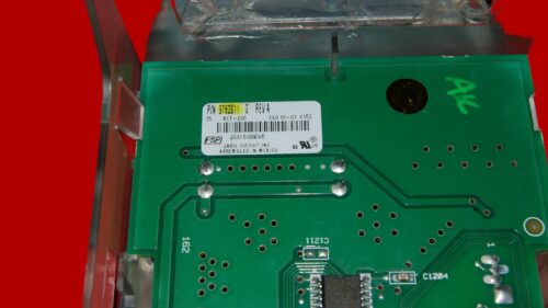 Part # WP9762101 | WP9762811 | KitchenAid Switch Membrane and Control Board (overlay good - Black)