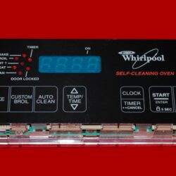 Part # 6610142 | 8053181 | Whirlpool Oven Control Board (overlay fair - Black)