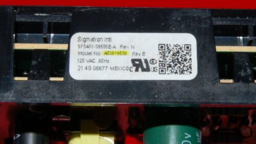 Part # 5304509493 | A03619506 | Frigidaire Oven Control Board (overlay good - Black)