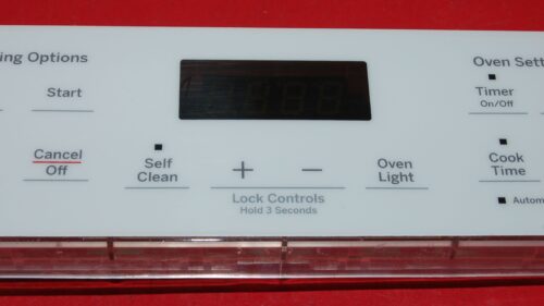 GE Oven Control Board - 164D8450G211 | WB27X45467 (overlay fair - White)