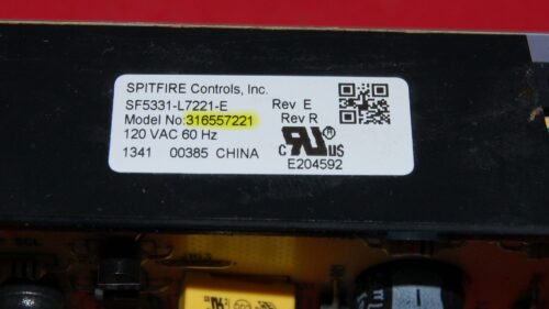 Frigidaire Oven Control Board - 316557221 (overlay good - White)