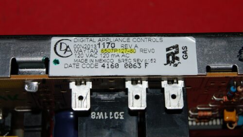 Maytag Gas Oven Control Board - Part # 8507P127-60 | WP5760M185-60 (overlay fair - Black)