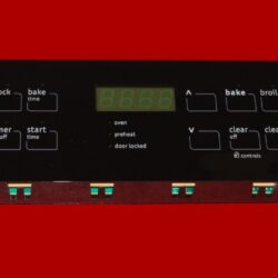 Part # 5304509493 | A03619506 | Frigidaire Oven Control Board (overlay good - Black)