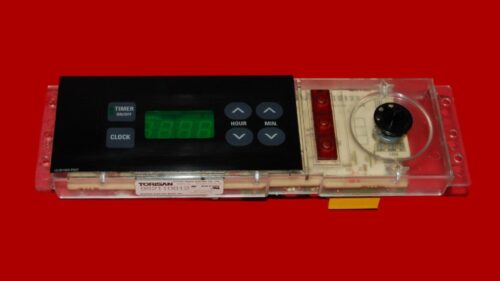 Part # WB27T10080 | 164D3164P015 | GE Oven Control Board (overlay fair - Black)