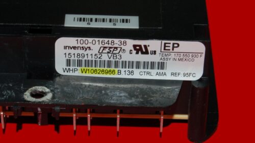 Maytag Oven Control Board - W10626966 | WPW10626966 (overlay excellent - Black)