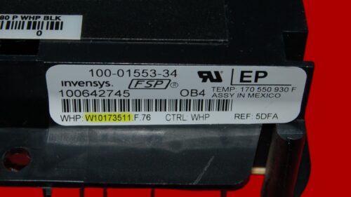 Whirlpool Oven Control Board - W10173511 | WPW10271734 (overlay excellent - Black)