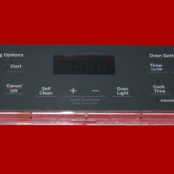 GE Oven Control Board - 164D8450G175 | WB27X45466 (overlay fair - Dark Gray)