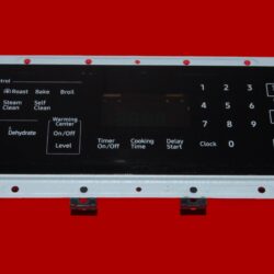 Samsung Oven Switch Membrane and Control Board - DG34-00044A | DE94-03926B (overlay fair - Black)