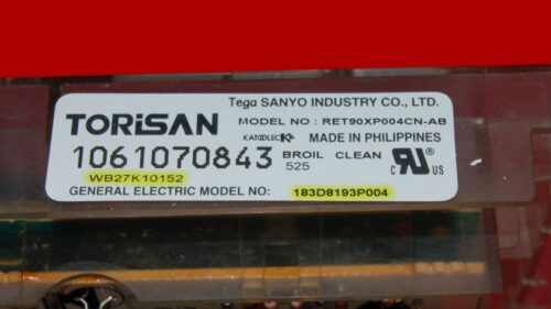 GE Oven Control Board - 183D8193P004 | WB27K10152