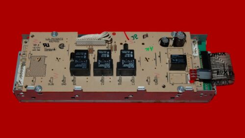 GE Oven Control Board - 205C2195G005 | WB27X5519 (overlay good - Yellow)