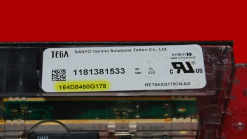 GE Oven Control Board - 164D8450G175 | WB27X45466 (overlay fair - Dark Gray)